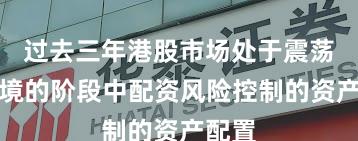 过去三年港股市场处于震荡市环境的阶段中配资风险控制的资产配置